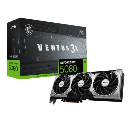 MSI nVidia GeForce RTX 5080 Ventus 3X 16GB OC