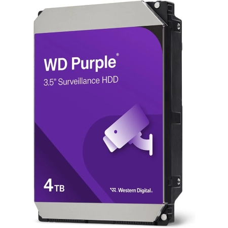  WD 4TB SATA3 HDD Purple WD44PURZ 