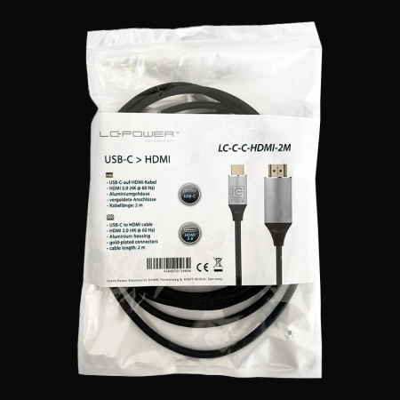 LC-Power Type-C to HDMI 2M