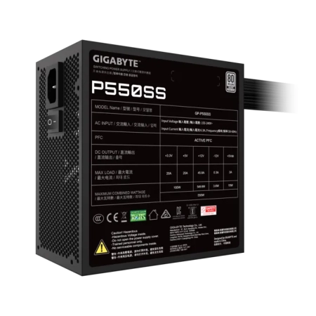 Gigabyte PSU Silver P550SS 550W