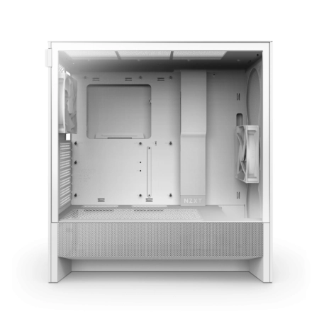 NZXT Gaming Case H5 TG Flow White