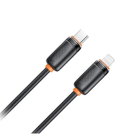 XO B-Q302A High Speed Type-C to Lightining 27W Cable 1m Black