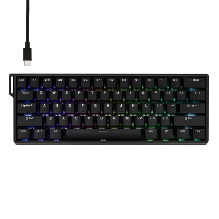 AULA Gaming Mehanička Tastatura RGB WiN60 HE