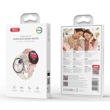 XO Smartwatch J17 Amoled Pink