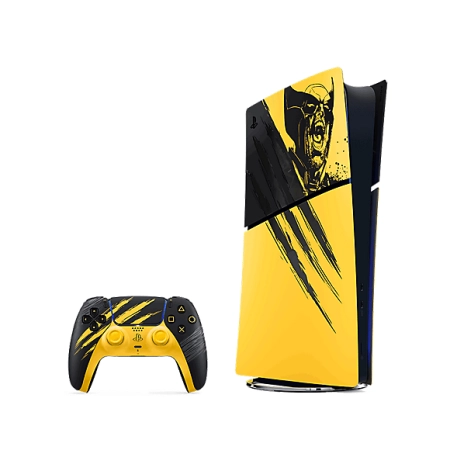 Konzola Playstation 5 Digital Edition E chassis Marvels Wolverine Battle Yellow Limited Edition