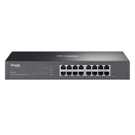 TP-Link ES216G Omada Switch 16x10/100/1000 Easy Managed