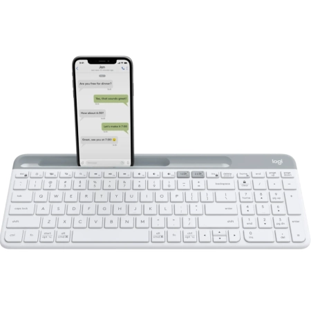 Logitech Tastatura Slim Bluetooth K580 White