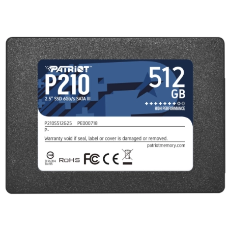 Patriot SSD 512GB P210 SATA