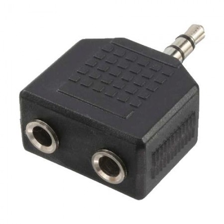LogiLink Audio adapter 3.5mm to 2x3.5mm M/F CA1002