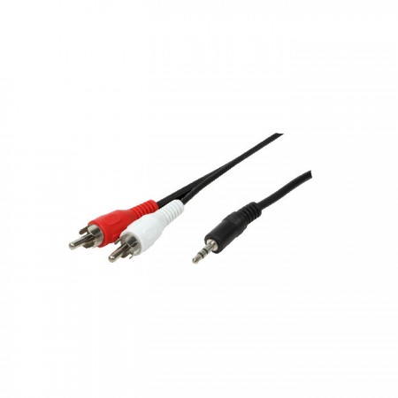 LogiLink Audio cable 3.5mm to 2xChinch M/M 1.5m CA1042