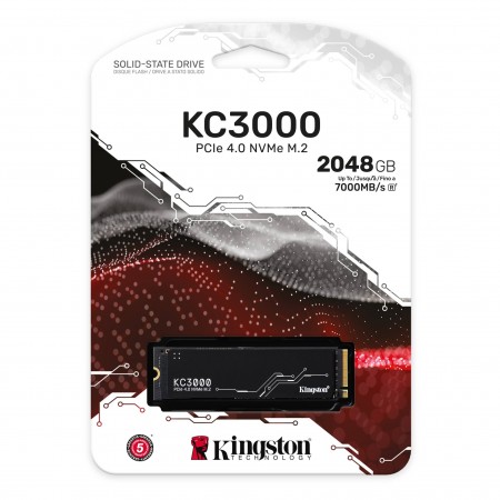 Kingston SSD 2TB KC3000 M.2 NVMe