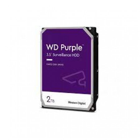  WD 2TB SATA3 HDD Purple 256MB 